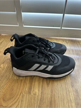 adidas Black and White Athletic Sneakers